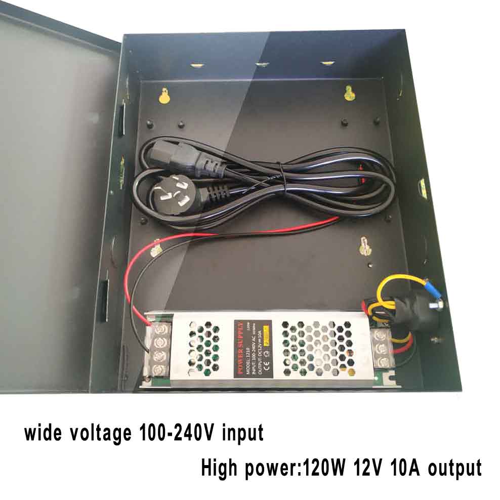 Dc Power Supply 12V - Zugangsnetzteil, breite Spannung, 100 V–240 V,