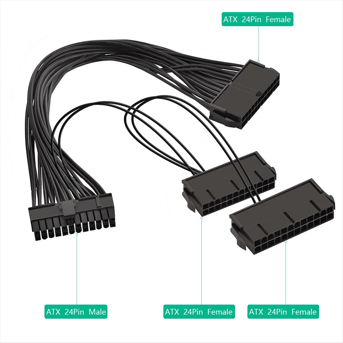 Psu Computer - 【A19R】ATX 24-Pin Stecker auf 1 bis