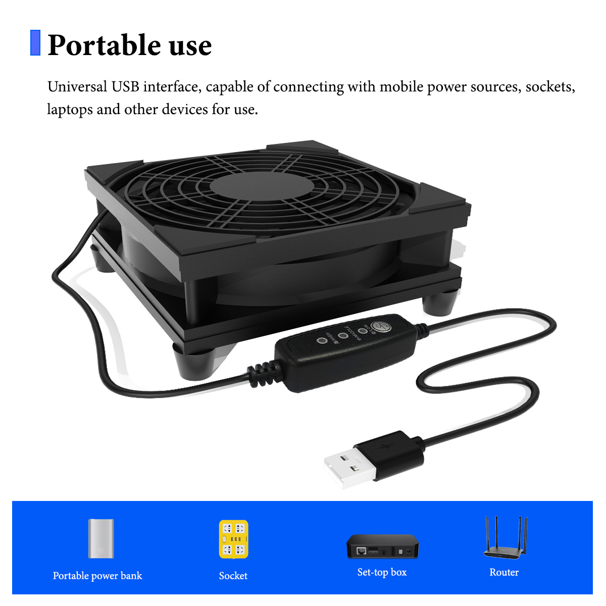 USB 3-Gang Leiser Lüfter für R – Pc Power Supply Bewertung und Preis