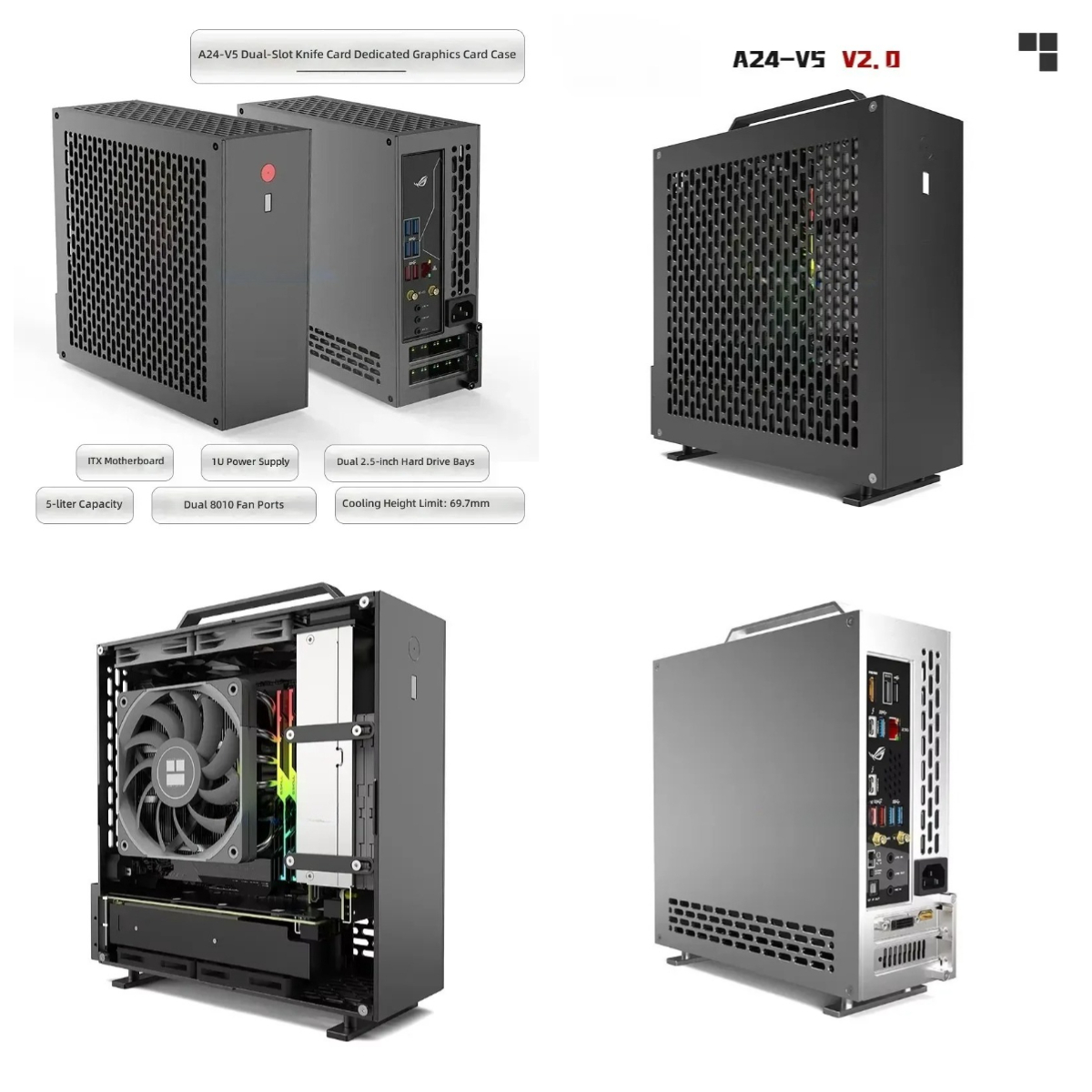 5 Liter Mini A24-V5 2.0 Dual-S – Pc Power Supply Bewertung und Preis
