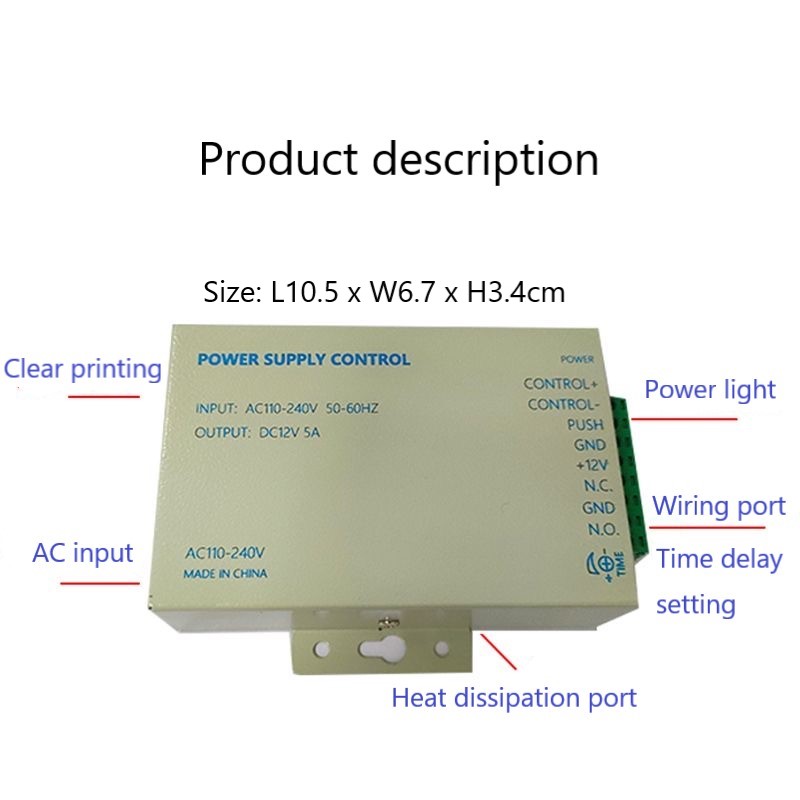 DC12V 5A 36W Netzteilsteuerung – Dc Power Supply 12V Bewertung und Preis