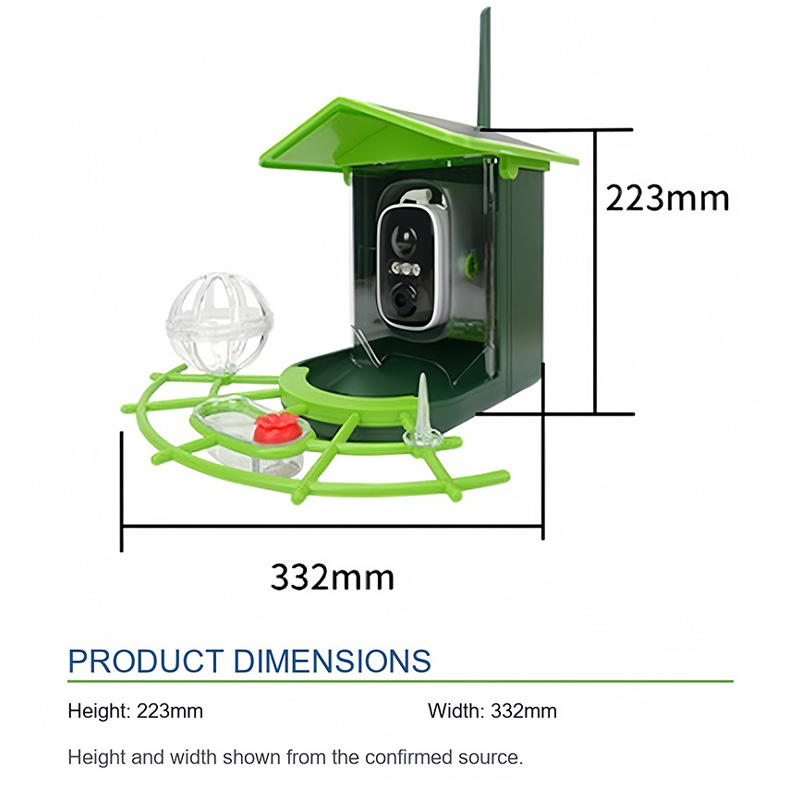 Solarbetriebener Vogelhäuschen – Power Supply Bewertung und Preis